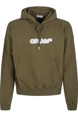 OFF-WHITE Herren, Sweatshirts & Hoodies, Grün, SGröße: