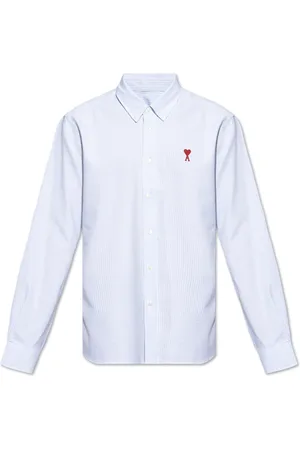 Ami Herren, Shirts, Blau, SGröße: