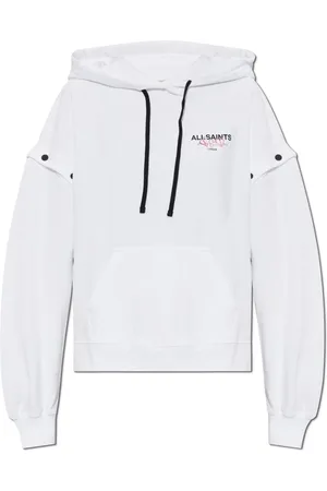 AllSaints Damen, Sweatshirts & Hoodies, Weiß, LGröße: