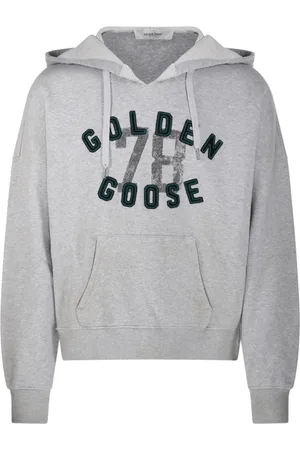 Golden Goose Herren, Sweatshirts & Hoodies, Grau, MGröße:
