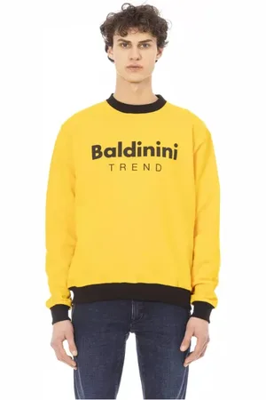 BALDININI Herren, Sweatshirts & Hoodies, Gelb, XLGröße: