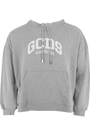 GCDS Herren, Sweatshirts & Hoodies, Grau, MGröße: