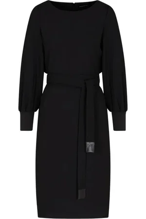 Emporio Armani Damen, Kleider, Schwarzk, LGröße:
