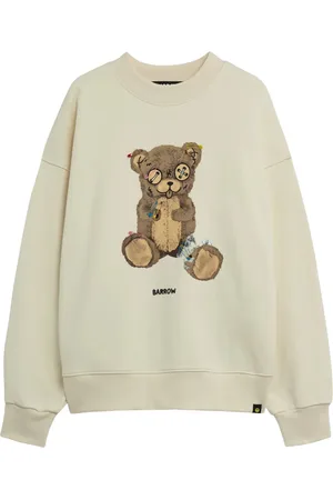 BARROW Herren, Sweatshirts & Hoodies, Weiß, SGröße: