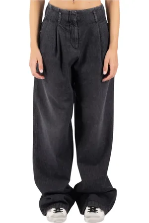 Golden Goose Damen, Jeans, Schwarzk, SGröße: