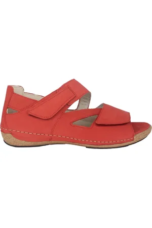 Waldläufer Damen, Schuhe, Rot, 39 1/2 EUGröße: