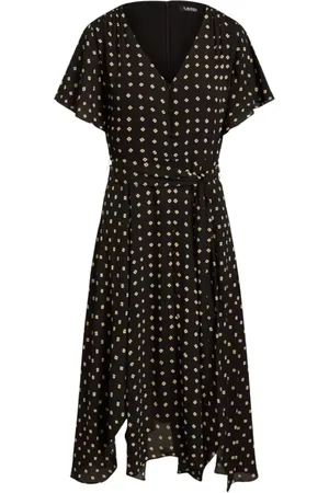 Ralph Lauren Damen, Kleider, Schwarzk, MGröße:
