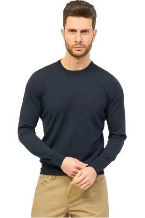 Gran Sasso Herren, Sweatshirts & Hoodies, Blau, SGröße: