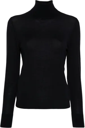 Allude Damen, Strickwaren, Schwarzk, MGröße: