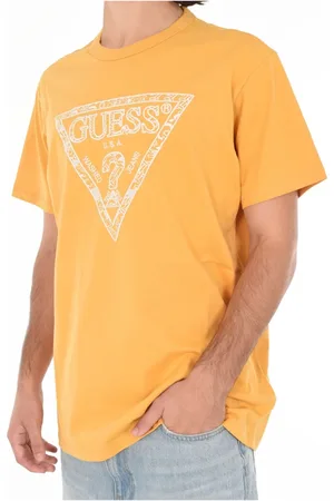 Guess Herren, Oberteile, Gelb, SGröße: