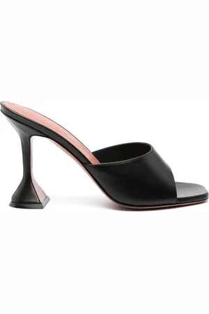 Amina Muaddi Damen, Schuhe, Schwarzk, 38 EUGröße: