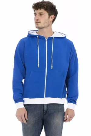 BALDININI Herren, Sweatshirts & Hoodies, Blau, 3XLGröße: