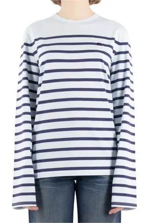 Acne Studios Damen, Oberteile, Blau, SGröße: