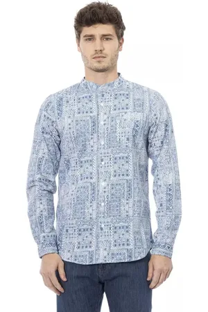 BALDININI Herren, Shirts, Blau, LGröße: