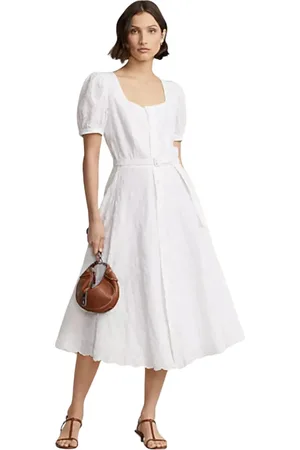 Ralph Lauren Damen, Kleider, Weiß, XLGröße: