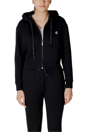Armani Exchange Damen, Sweatshirts & Hoodies, Schwarzk, XSGröße: