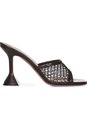 Amina Muaddi Damen, Schuhe, Braun, 36 1/2 EUGröße: