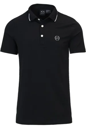 Armani Exchange Herren, Oberteile, Schwarzk, SGröße: