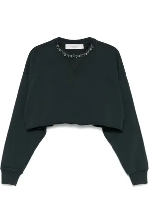 Golden Goose Damen, Sweatshirts & Hoodies, Schwarzk, LGröße: