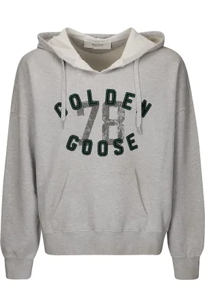 Golden Goose Herren, Sweatshirts & Hoodies, Grau, LGröße: