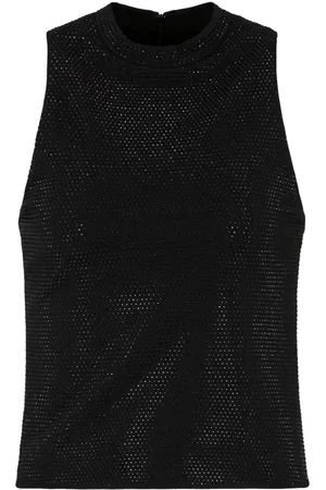 Emporio Armani Damen, Oberteile, Schwarzk, XSGröße:
