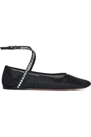 Amina Muaddi Damen, Schuhe, Schwarzk, 37 EUGröße:
