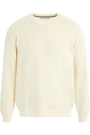 Guess Herren, Sweatshirts & Hoodies, Weiß, SGröße: