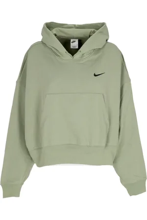 Nike Damen, Sweatshirts & Hoodies, Grün, LGröße: