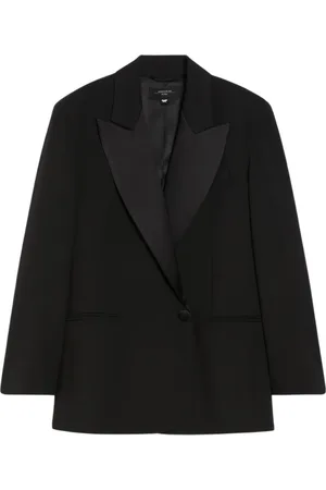 Max Mara Damen, Jacken, Schwarzk, SGröße: