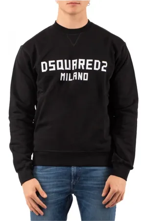 Dsquared2 Herren, Sweatshirts & Hoodies, Schwarzk, SGröße: