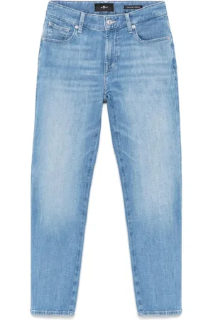 7 for all Mankind Damen, Jeans, Blau, W27Größe: