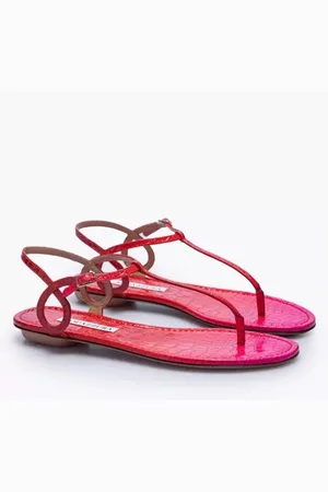 Aquazzura Damen, Schuhe, Rosa, 38 1/2 EUGröße: