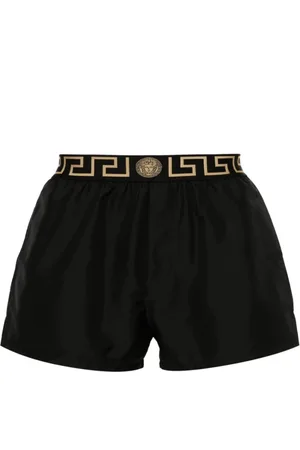 VERSACE Herren, Bademode, Schwarzk, LGröße: