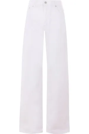 haikure Damen, Jeans, Weiß, W26Größe: