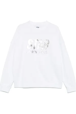 Golden Goose Herren, Sweatshirts & Hoodies, Weiß, LGröße: