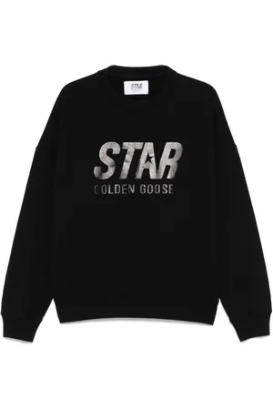 Golden Goose Herren, Sweatshirts & Hoodies, Schwarzk, MGröße: