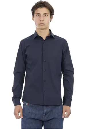 BALDININI Herren, Shirts, Blau, MGröße: