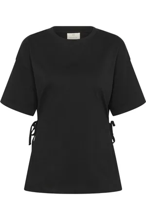 Kaffe Damen, Oberteile, Schwarzk, MGröße: