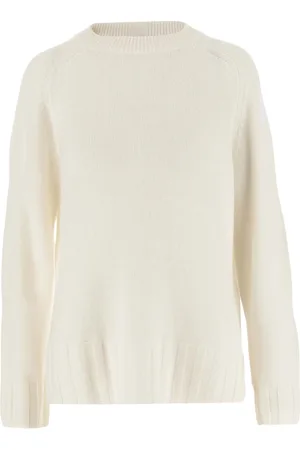 Allude Damen, Strickwaren, Weiß, MGröße: