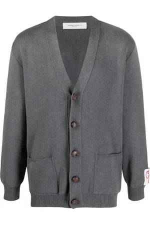 Golden Goose Herren, Strickwaren, Grau, SGröße: