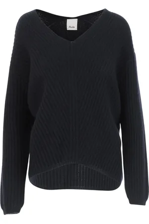 Allude Damen, Strickwaren, Schwarzk, LGröße: