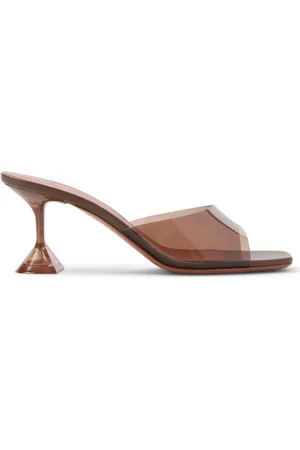 Amina Muaddi Damen, Schuhe, Braun, 41 EUGröße: