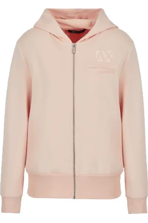 Armani Exchange Damen, Sweatshirts & Hoodies, Rosa, LGröße: