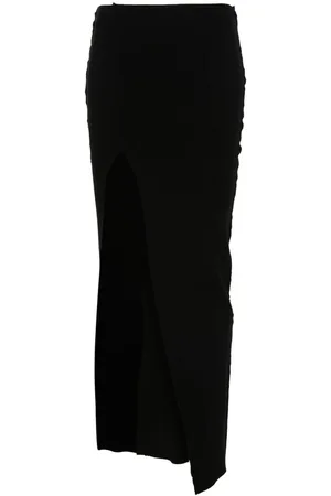 Rick Owens Damen, Röcke, Schwarzk, SGröße: