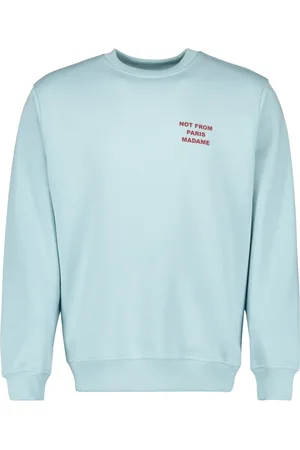 Drôle de Monsieur Herren, Sweatshirts & Hoodies, Blau, MGröße: