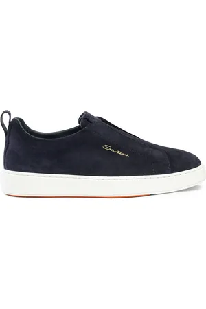 santoni Herren, Schuhe, Blau, 44 1/2 EUGröße: