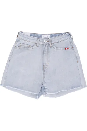 AMISH Damen, Shorts, Blau, W28Größe: