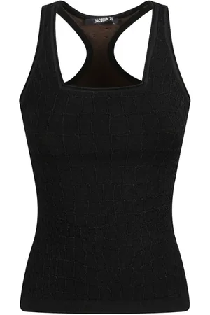 Jacquemus Damen, Oberteile, Schwarzk, MGröße: