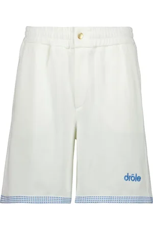 Drôle de Monsieur Herren, Shorts, Weiß, MGröße: