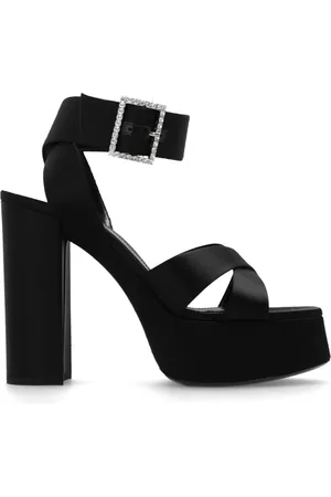Saint Laurent Damen, Schuhe, Schwarzk, 39 EUGröße: